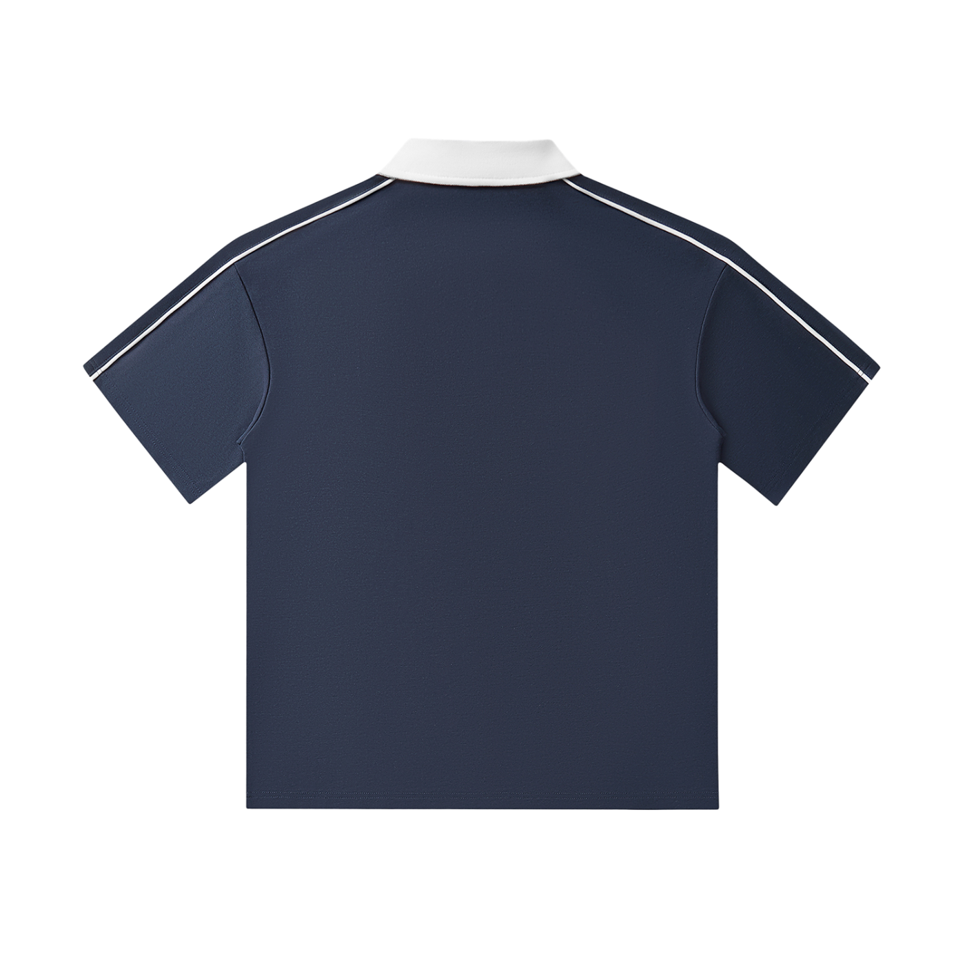 Contrast Collar Polo Shirt