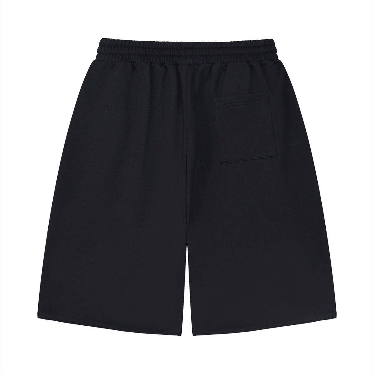 3/4 Raw Edge Shorts
