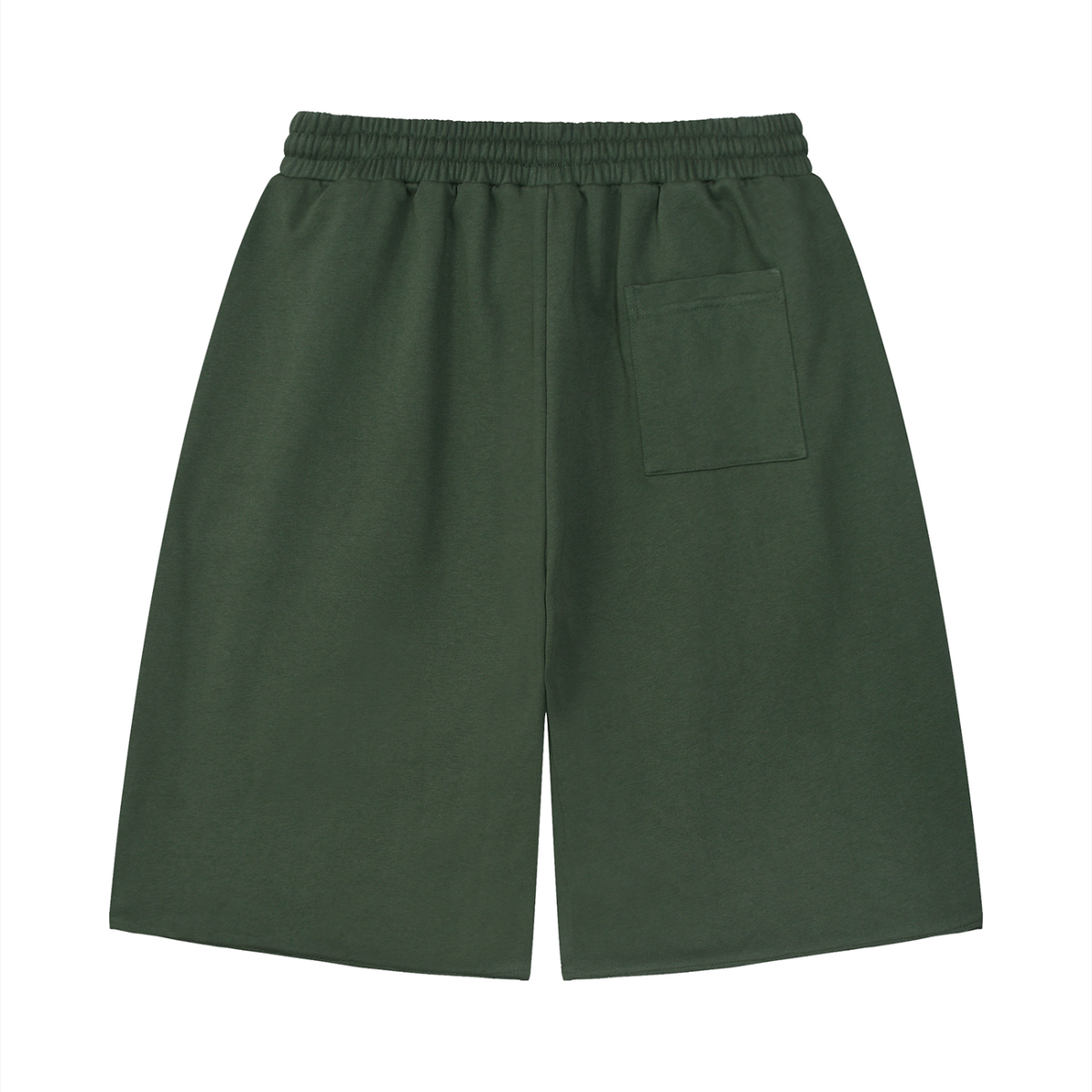 3/4 Raw Edge Shorts