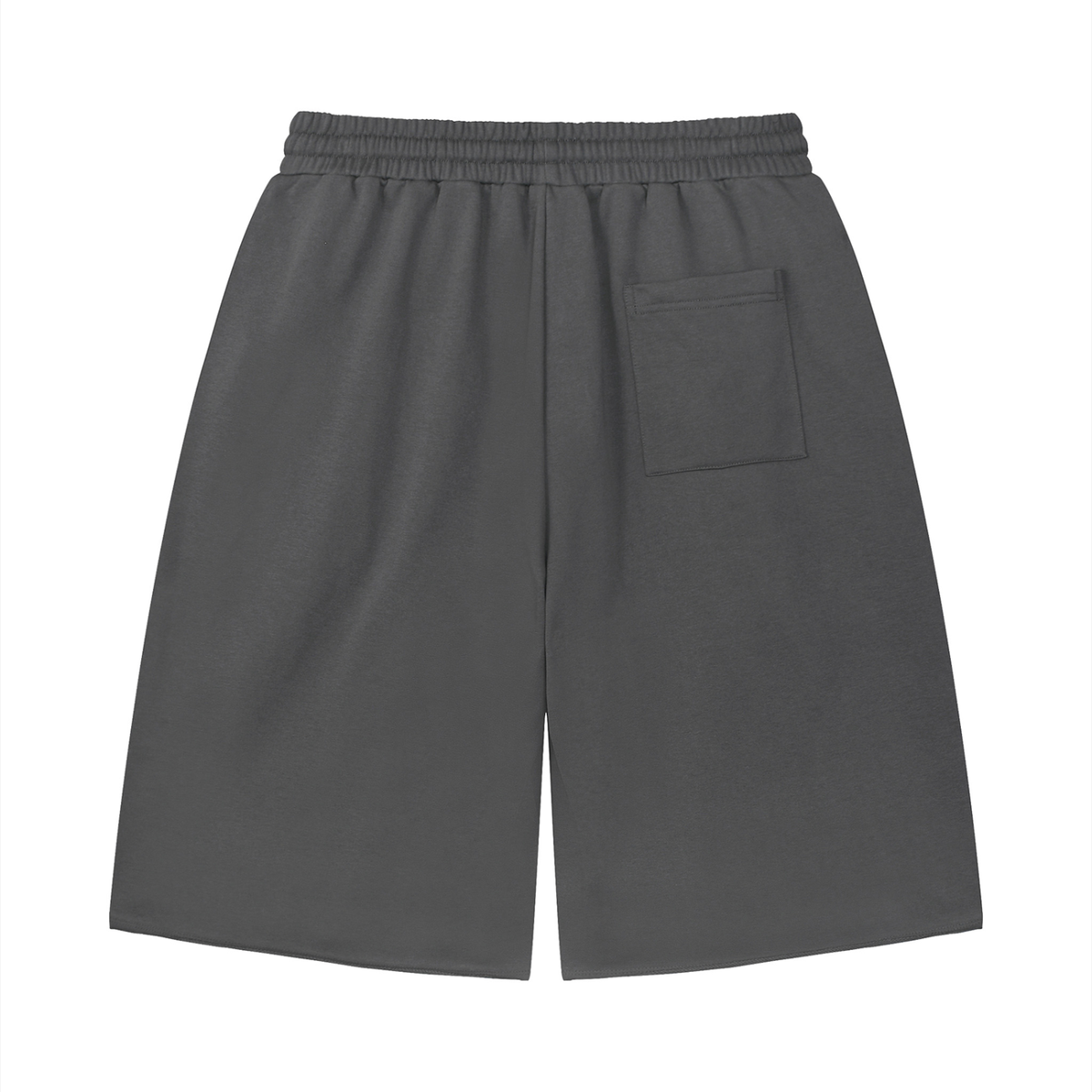 3/4 Raw Edge Shorts