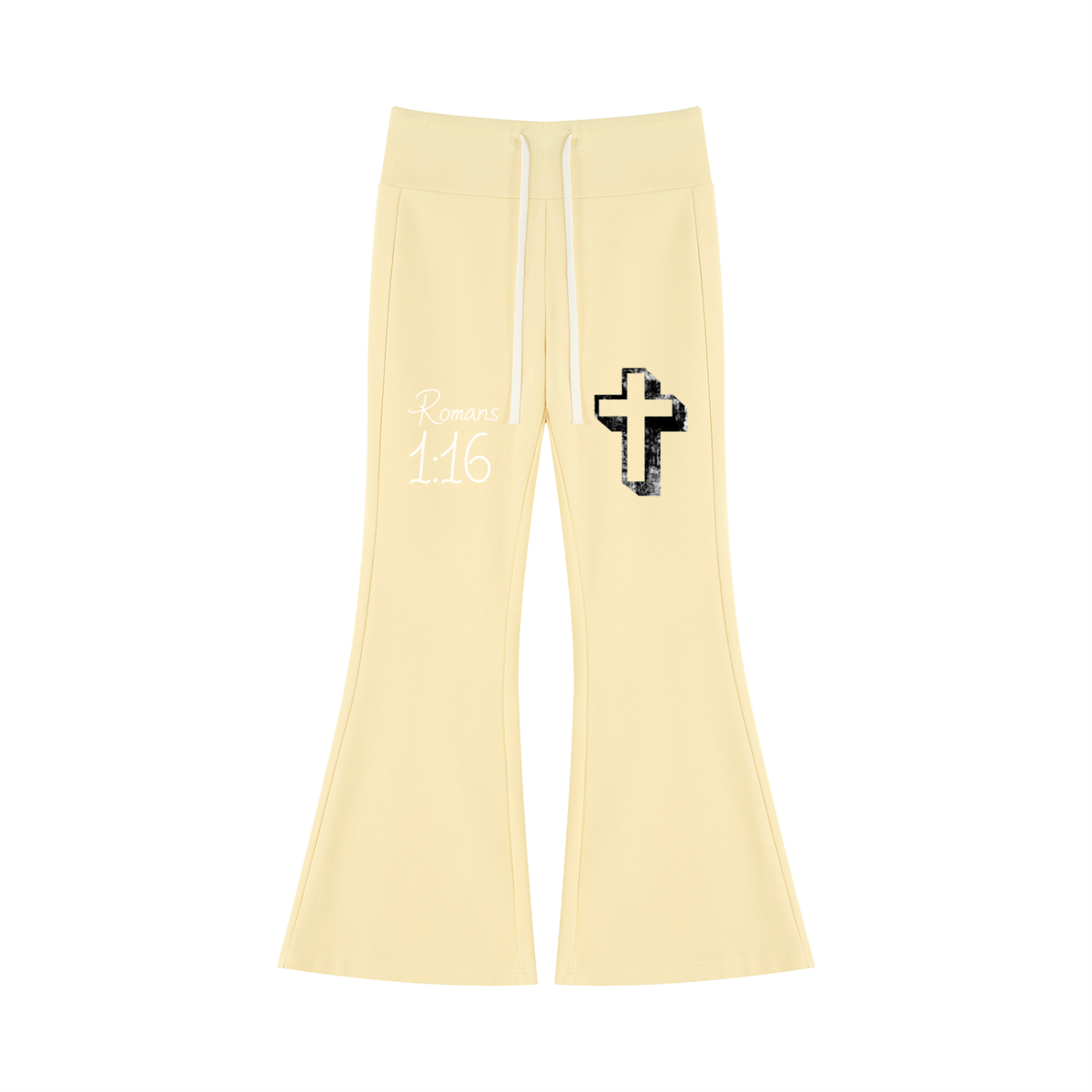 Women's Drawstring Flared Leg Pants