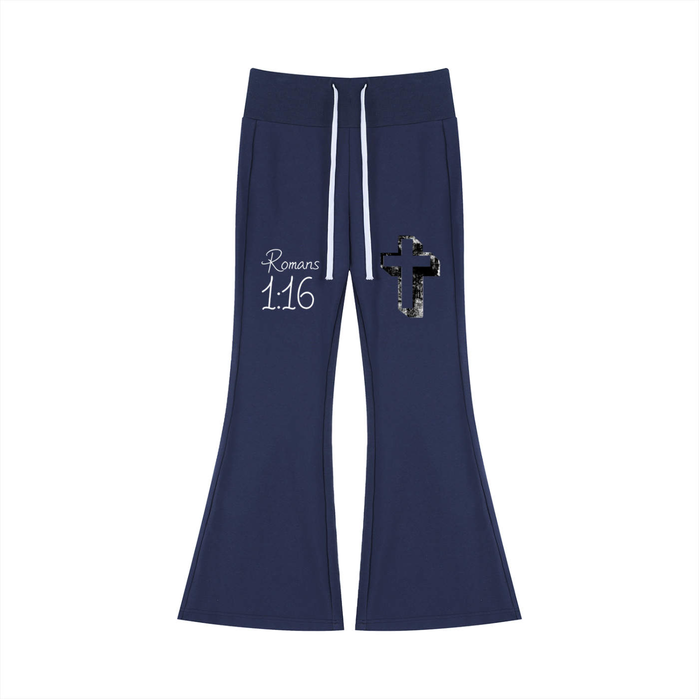 Women's Drawstring Flared Leg Pants